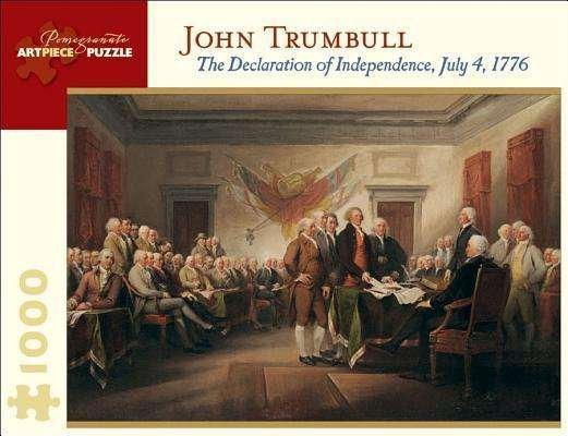 Cover for The Declaration of Independence July 4 1776 1000-Piece Jigsaw Puzzle (MERCH) (2011)