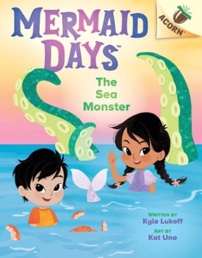 Cover for Kyle Lukoff · The Sea Monster: An Acorn Book (Mermaid Days #2) (Hardcover bog) (2022)