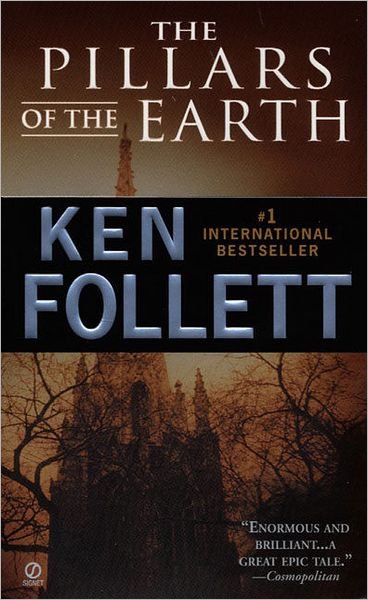 Cover for Ken Follett · The Pillars of the Earth (Hardcover bog) [Turtleback School &amp; Library Binding edition] (1990)