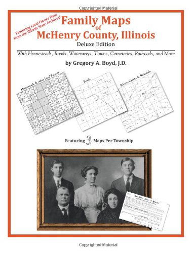 Cover for Gregory A. Boyd J.d. · Family Maps of Mchenry County, Illinois (Paperback Bog) (2010)