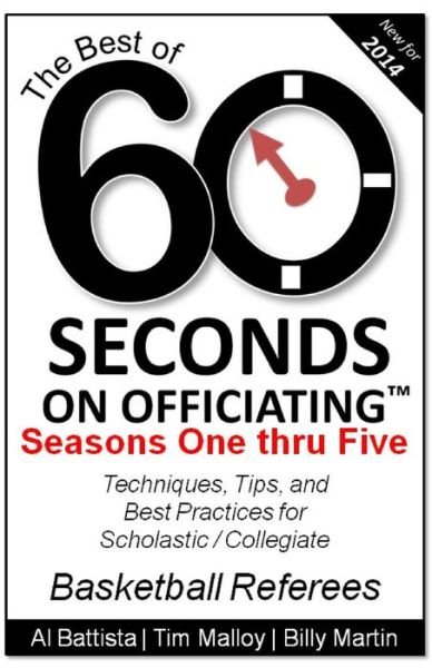 Cover for Billy Martin · The Best of 60 Seconds on Officiating: Seasons 1 - 5 (Paperback Book) (2013)