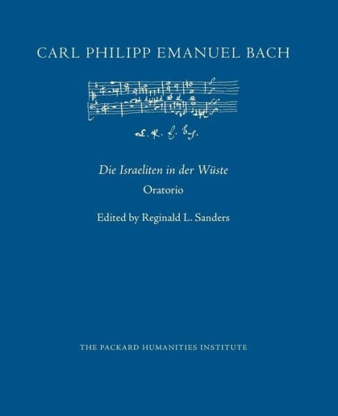 Cover for Carl Philipp Emanuel Bach · Die Israeliten in Der Wuste (Taschenbuch) (2014)