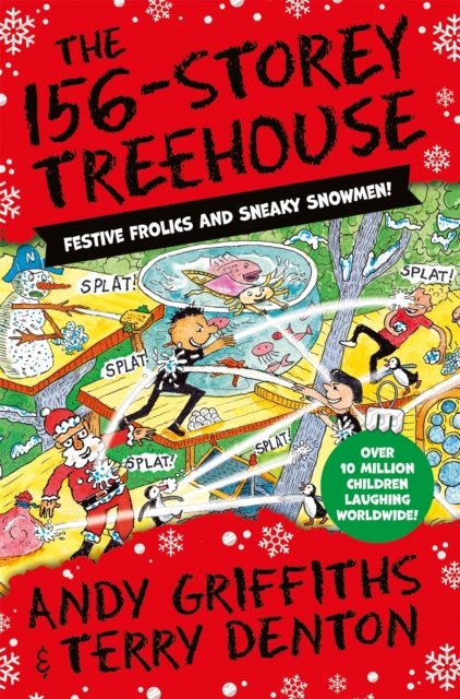 Cover for Andy Griffiths · The 156-Storey Treehouse: Festive Frolics and Sneaky Snowmen! - The Treehouse Series (Taschenbuch) (2023)
