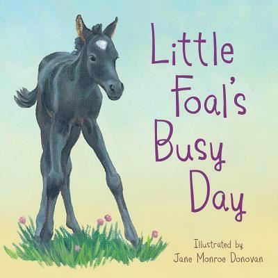 Cover for Sleeping Bear Press · Little Foal's Busy Day (Board book) (2019)