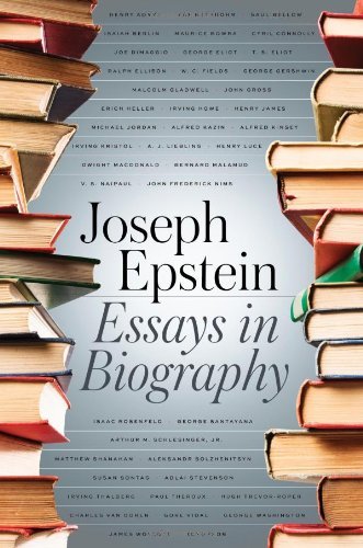 Cover for Joseph Epstein · Essays in Biography (Hardcover Book) [Y First Printing edition] (2012)