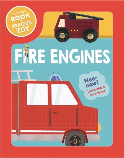 Cover for Autumn Publishing · Fire Engine - Book &amp; Wooden Vehicle (Board book) (2021)