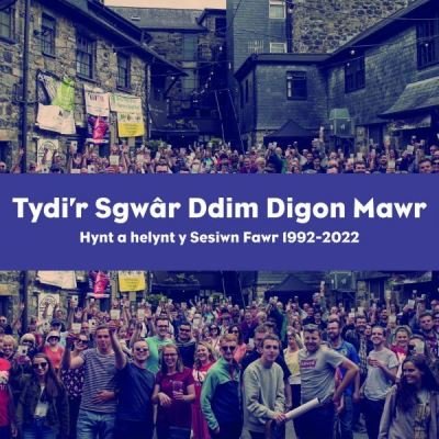 Cover for Ywain Myfyr · Tydi'r Sgwar Ddim Digon Mawr - Hynt a Helynt y Sesiwn Fawr 1992-2022: Hynt a Helynt y Sesiwn Fawr 1992-2022 (Paperback Bog) (2022)