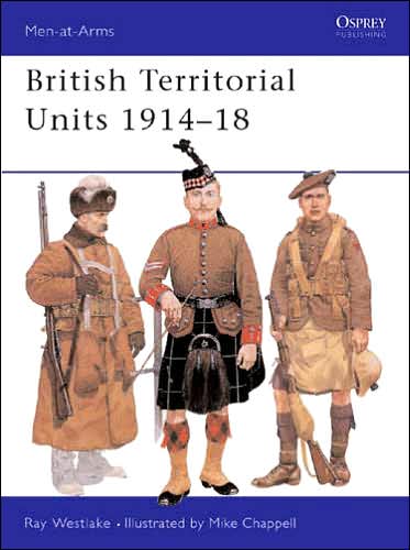 Cover for Ray Westlake · British Territorial Units 1914–18 - Men-at-Arms (Paperback Book) (1991)