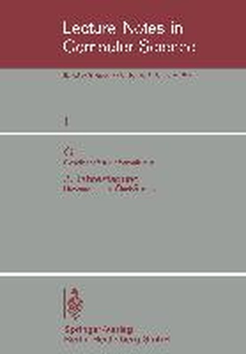GI Gesellschaft Fur Informatik E. V.: 3. Jahrestagung Hamburg, 8.-10. Oktober 1973 - Lecture Notes in Computer Science - Wilfried Brauer - Books - Springer-Verlag Berlin and Heidelberg Gm - 9783662406687 - 1973