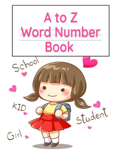 Cover for Dotty Page · A to Z Word Number Book (Paperback Book) (2019)