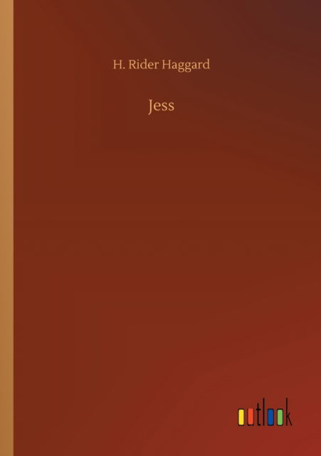 Cover for Sir H Rider Haggard · Jess (Pocketbok) (2020)