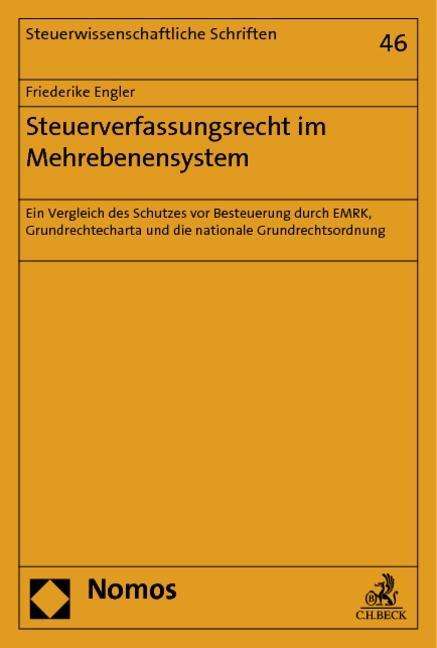 Cover for Engler · Steuerverfassungsrecht im Mehreb (Book)