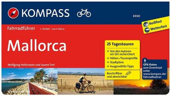 Mair-Dumont / Kompass · Kompass Fahrradführer 6900: Mallorca (Book) (2015)
