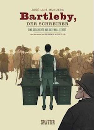 Cover for Herman Melville · Bartleby, der Schreiber (Graphic Novel) (Hardcover bog) (2021)