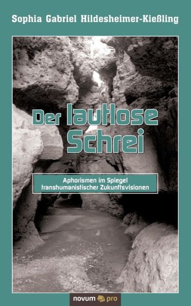 Cover for Sophia Gabriel Hildesheimer-Kiessling · Der lautlose Schrei: Aphorismen im Spiegel transhumanistischer Zukunftsvisionen (Paperback Book) (2020)