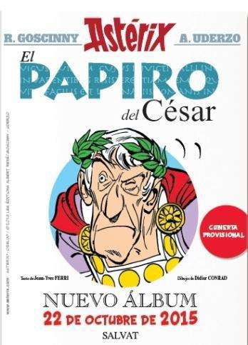Cover for Rene Goscinny · Asterix in Spanish: El papiro del Cesar (Hardcover bog) (2015)