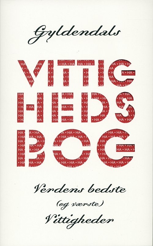 Cover for Sten Wijkman Kjærsgaard · Gyldendals Vittighedsbog (Sewn Spine Book) [3e uitgave] (2007)