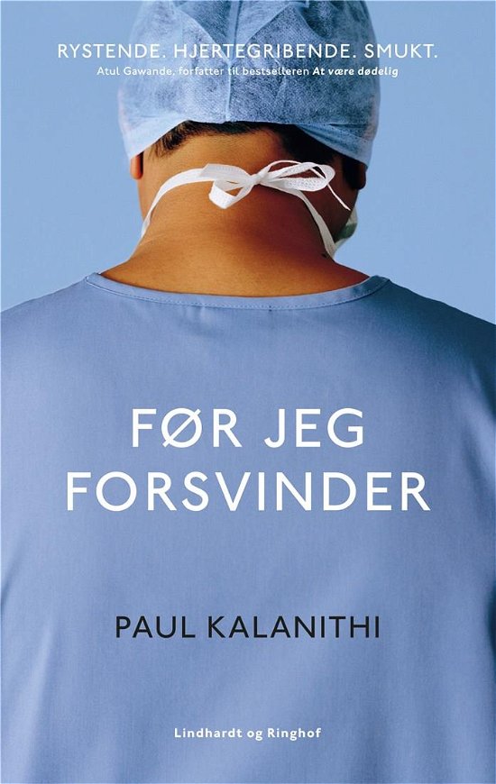 Cover for Paul Kalanithi · Før jeg forsvinder (Sewn Spine Book) [2º edição] (2020)