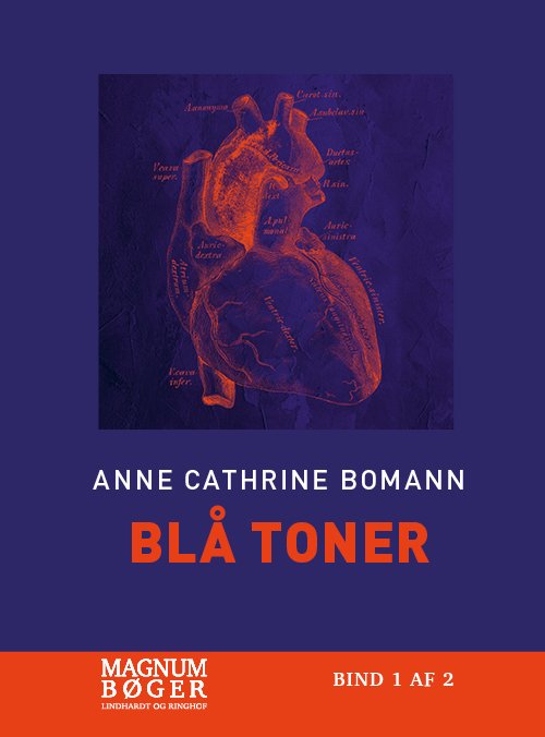 Cover for Anne Cathrine Bomann · Blå toner (Storskrift) (Indbundet Bog) [2. udgave] (2021)