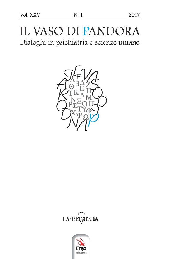 Cover for Aa.Vv. · Il Vaso Di Pandora. Dialoghi In Psichiatria E Scienze Umane (Book)