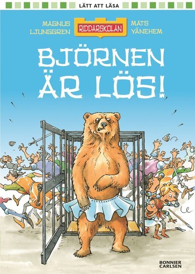 Cover for Magnus Ljunggren · Riddarskolan: Björnen är lös! (PDF) (2021)