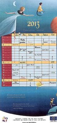 Cover for Directorate Council of Europe · Family Calendar 2013 (Paperback Book) (2012)