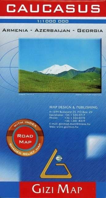 Cover for Gizi Map · Gizi Map. Caucasus,road Map (Map) (2008)