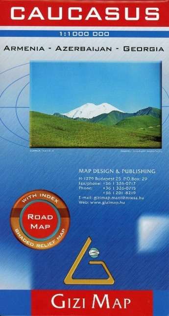 Cover for Gizi Map · Gizi Map: Caucasus (Innbunden bok) (2008)