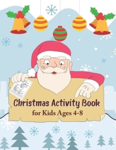 Cover for Cmdcb Publisher · Christmas Activity Book for Kids (Paperback Bog) (2020)