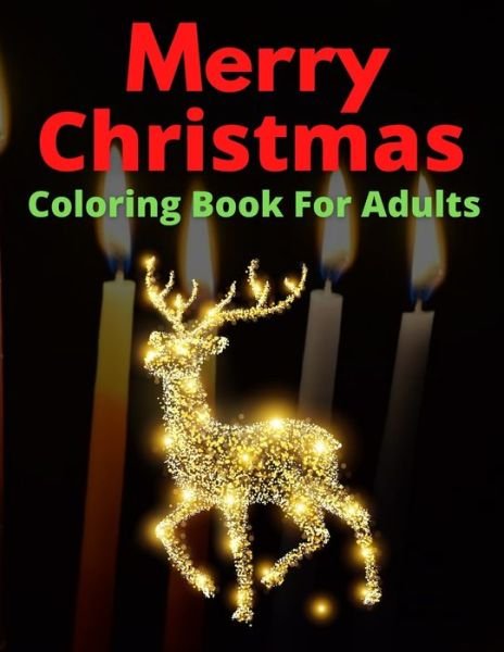 Cover for Trendy Coloring · Merry Christmas Coloring Book For Adults (Paperback Book) (2020)