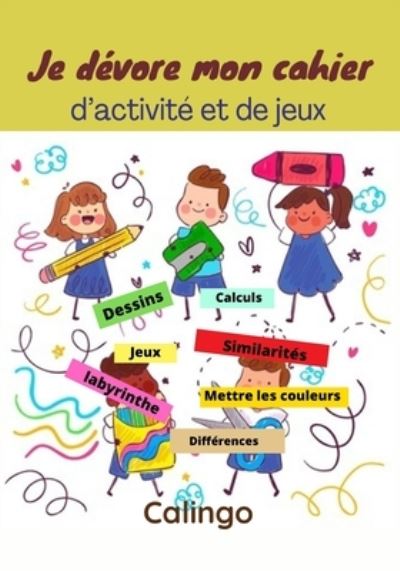 Cover for Morden Rofter · Je devore mon cahier d'activite et de jeux (Paperback Book) (2020)