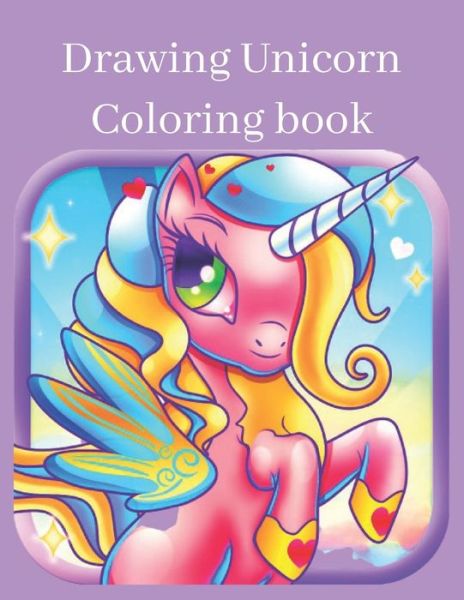 Cover for Better Life · Drawing Unicorn Coloring book (Pocketbok) (2020)