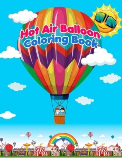 Cover for Angy J · Hot Air Balloon Coloring Book (Paperback Book) (2020)