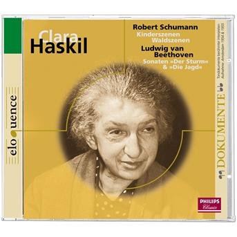 Cover for Haskil Clara · Schumann Beethoven: Kinderszenen / Waldszenen / Klaviersonaten 17 18 (CD)