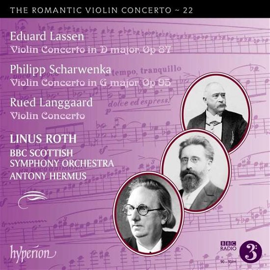 Romantic Violin Concerto - 22 - Linus Roth - Musikk - HYPERION - 0034571282688 - 31. mai 2019