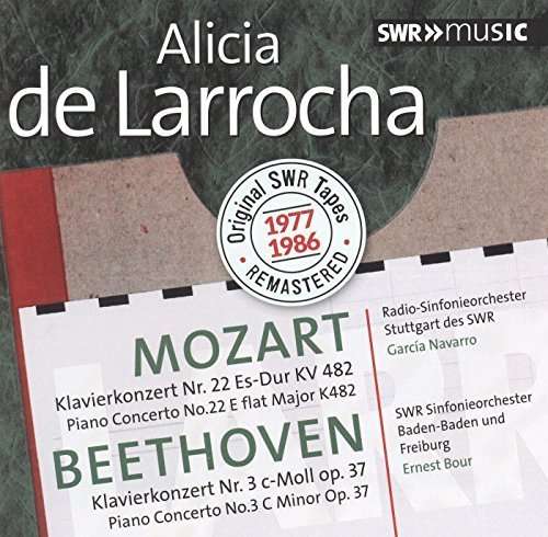 Mozart-beethoven - Alicia De Larrocha - Musikk - SWR MUSIC - 0747313900688 - 29. januar 2016