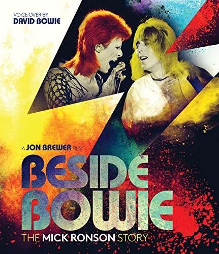 Cover for Beside Bowie: Mick Ronson Story · Beside Bowie: The Mick Ronsonstory (Blu-Ray) (2017)