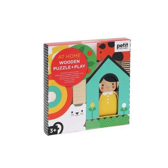 Cover for Petit Collage · At Home Mini Wood Puzzle (Jigsaw Puzzle) (2021)