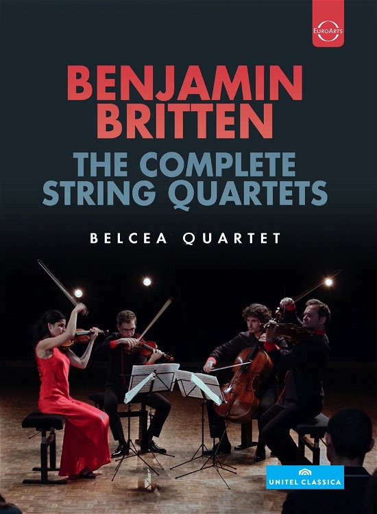 Cover for Corina Belcea · Axel Scacher - Antoine Lederlin - Britten - String Quartets - Belcea Quar (DVD) [Digipak] (2015)