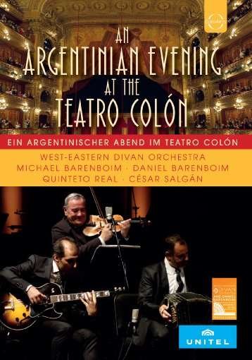 A Tango Evening At The Teatro Colon - West-Eastern Divan Orchestra - Film - EUROARTS - 0880242970688 - 3. februar 2022