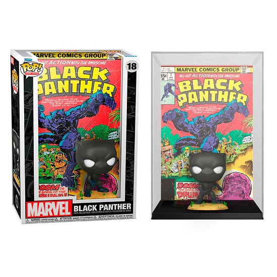 Marvel- Black Panther - Funko Pop! Comic Cover: - Merchandise - Funko - 0889698640688 - 6. januar 2023