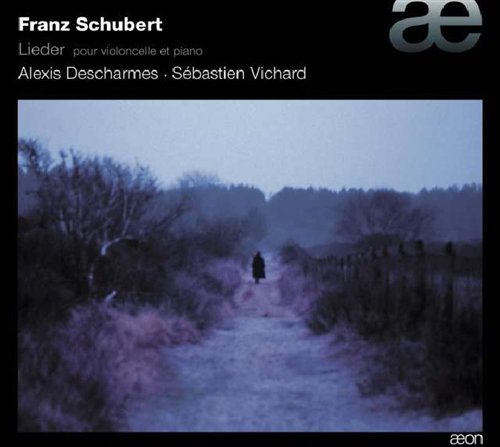 Cover for Schubert / Descharmes · Lieder for Violincello &amp; Piano (CD) (2009)