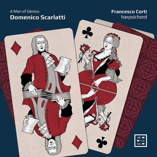 Cover for Francesco Corti · Domenico Scarlatti: A Man Of Genius (CD) (2024)