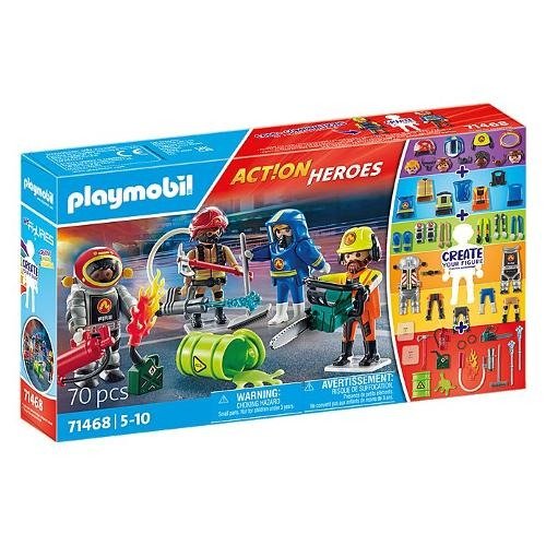 Cover for Playmobil · My Figures: Fire Rescue (71468) (Legetøj)