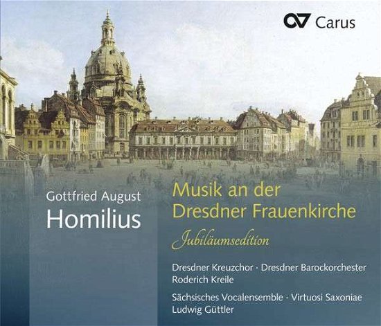 Cover for Homilius / Saechsisches Vocalensemble / Guettler · Music at Frauenkirche Dresden (CD) (2014)