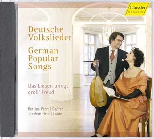 Cover for Pahn,bettina / Held,joachim · German Popular Songs (CD) (2008)