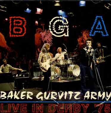 Cover for Baker Gurvitz Army · Live In Derby '75 (CD) (2020)