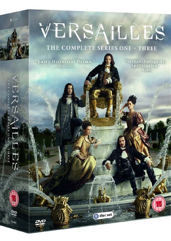 Versailles Series 1 to 3 - The Complete Collection - Versailles  Series 13 Complete - Películas - Acorn Media - 5036193034688 - 13 de agosto de 2018