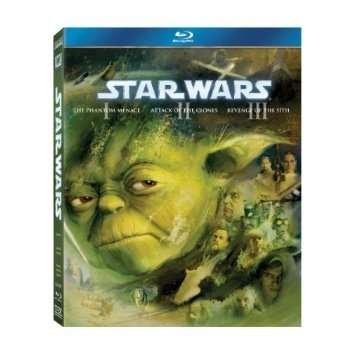 Cover for Star Wars Trilogy: Episodes I · Star Wars Trilogy: Episodes I, (Blu-ray) (2011)
