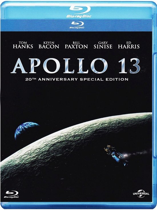 Cover for Kevin Bacon,brett Cullen,tom Hanks,ed Harris,james Horner,clint Howard,bill Paxton,kathleen Quinlan,gary Sinise · Apollo 13 (20th Anniversary SE) (Blu-ray) (2015)